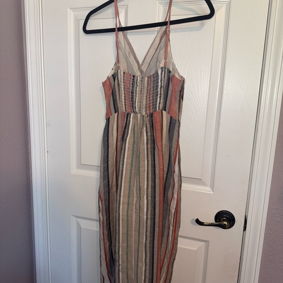 Express Multi Color Striped Midi Dress - Picture 4 of 7
